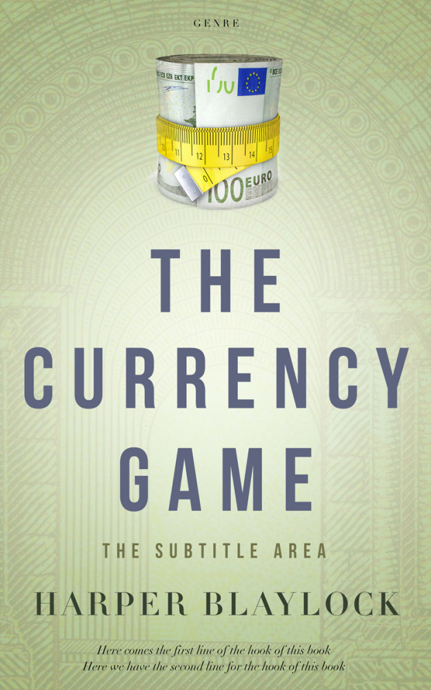 Front view of Green Mist #8480 - Premade Business Book Cover