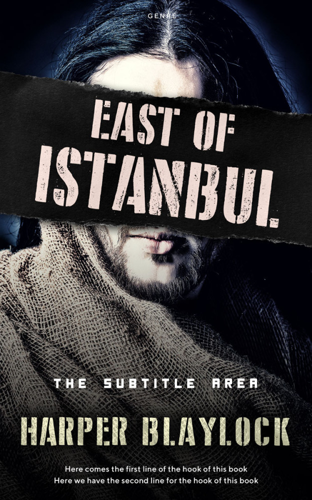 Front view of Sisal #8488 - Premade Mystery & Thriller & Suspense Book Cover