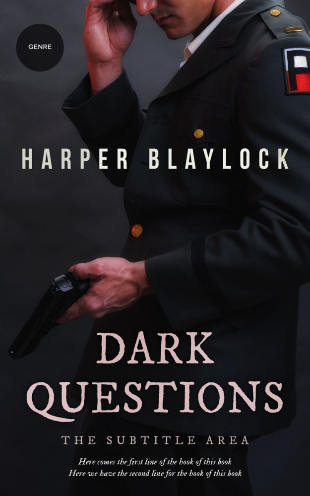 Front view of Woodsmoke #8490 - Premade Mystery & Thriller & Suspense Book Cover