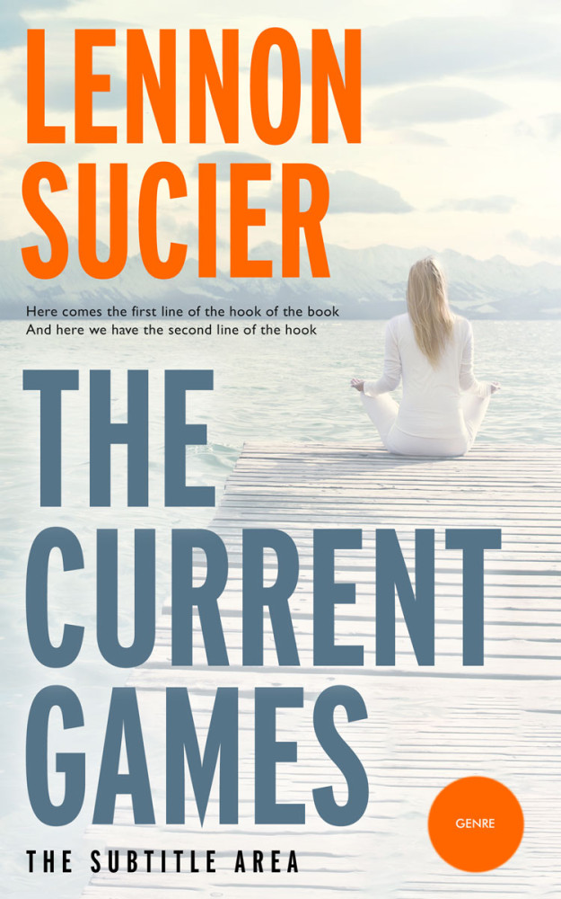 Front view of Cararra #8510 - Premade Health & Mind & Body Book Cover