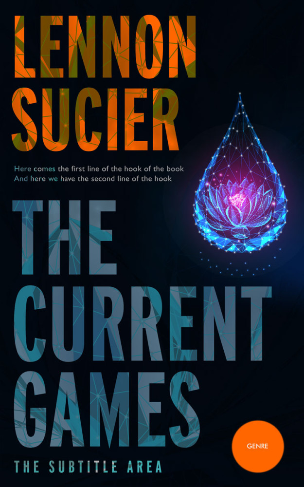 Front view of Ebony #8514 - Premade Health & Mind & Body Book Cover