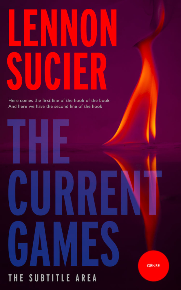 Front view of Loulou #8523 - Premade Erotica Book Cover