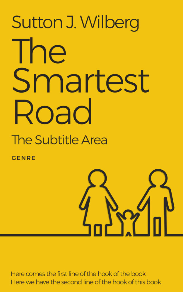 Front view of Buttercup #8580 - Premade Family & Parenting Book Cover