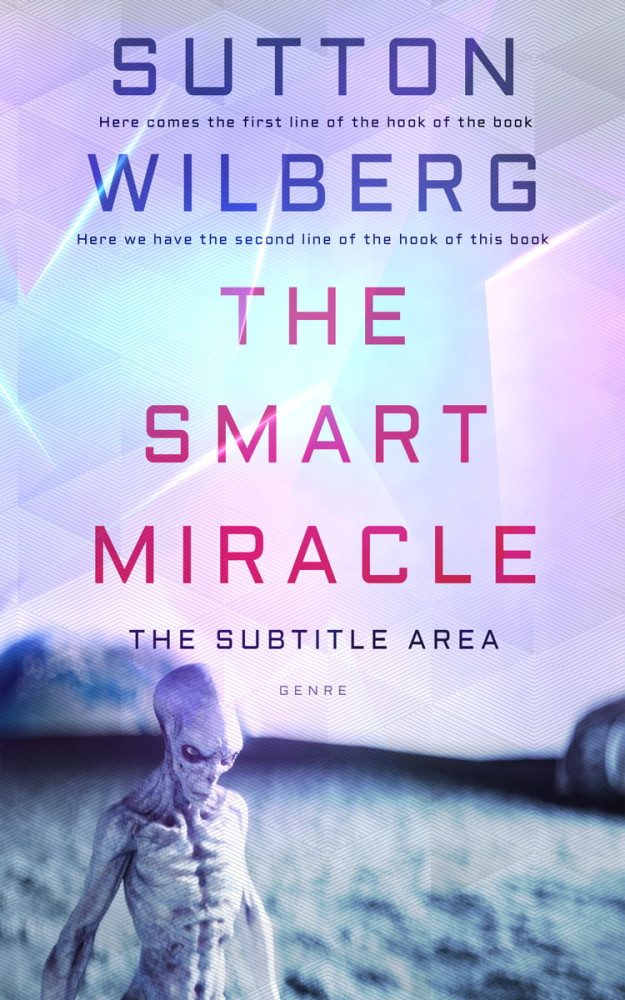 Front view of Link Water #8601 - Premade Science Fiction Book Cover