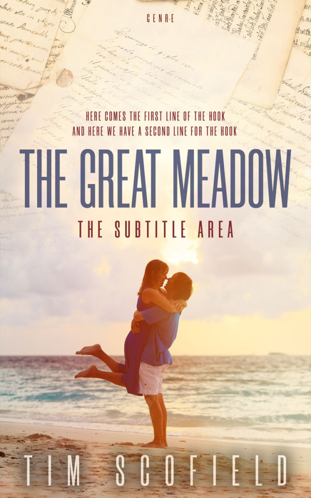 Front view of Parchment #8635 - Premade Romance Book Cover