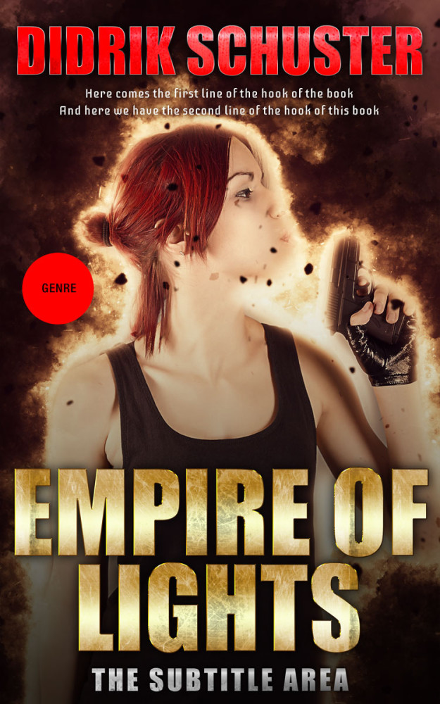 Front view of Tumbleweed #8640 - Premade Mystery & Thriller & Suspense Book Cover