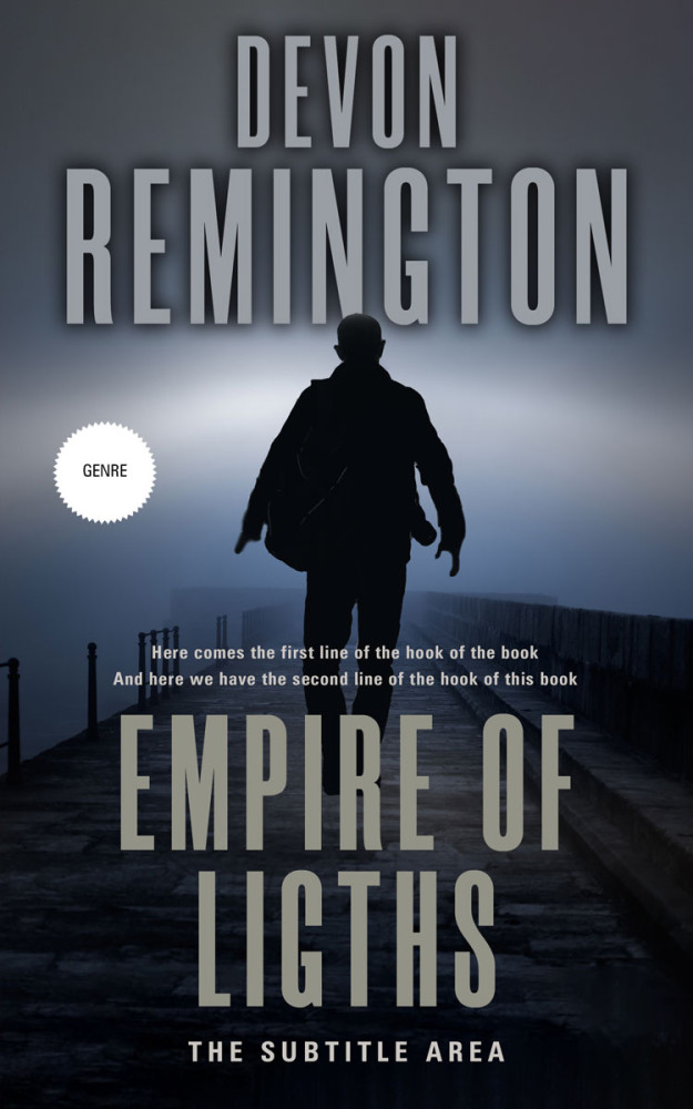 Front view of Charade #8651 - Premade Mystery & Thriller & Suspense Book Cover