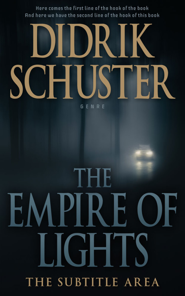 Front view of Bunker #8656 - Premade Mystery & Thriller & Suspense Book Cover