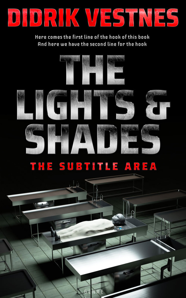 Front view of Oriental Pink #8712 - Premade Science Fiction Book Cover