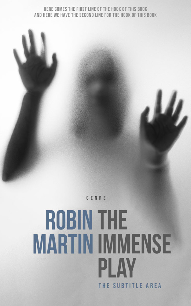 Front view of Iron #8720 - Premade Mystery & Thriller & Suspense Book Cover