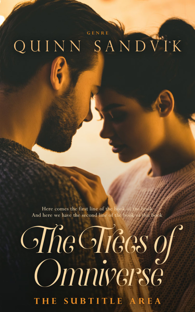 Front view of Tumbleweed #8749 - Premade Romance Book Cover