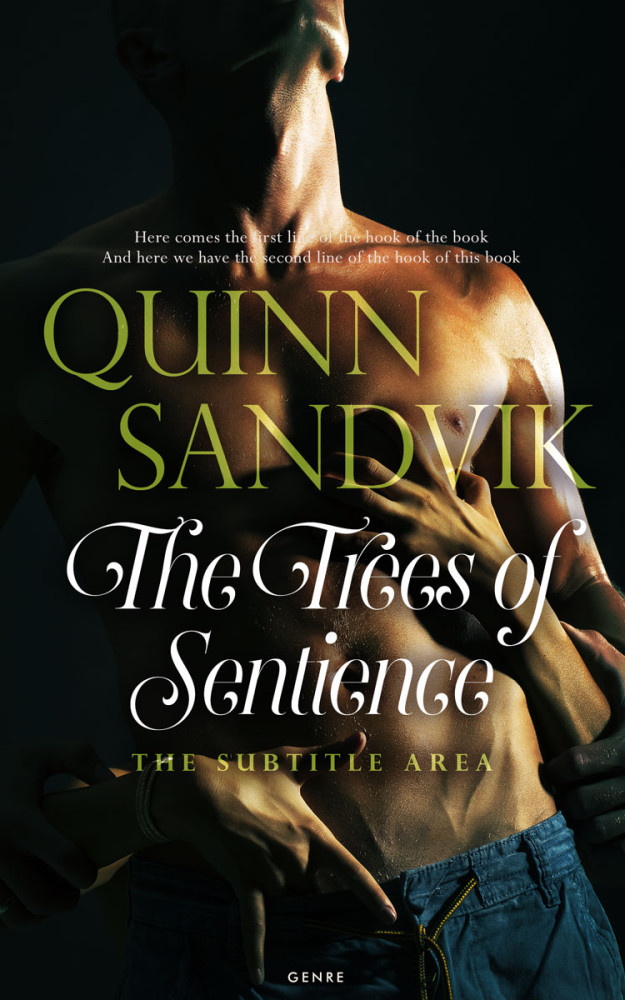 Front view of Woodsmoke #8765 - Premade Erotica Book Cover