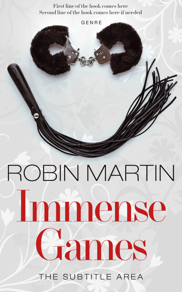 Front view of Iron #8835 - Premade Erotica Book Cover