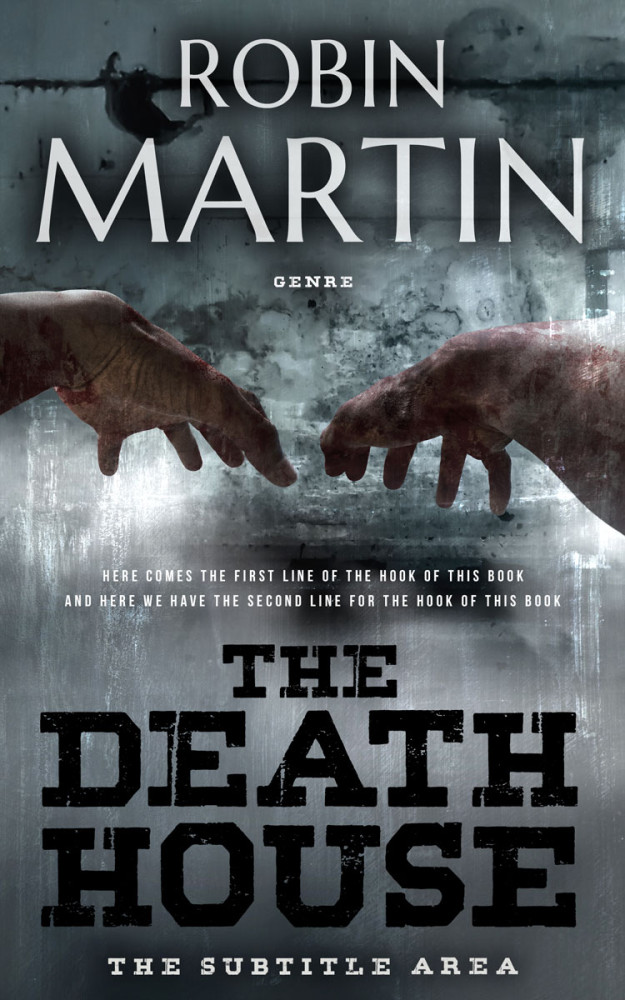 Front view of Cape Cod #8856 - Premade Apocalyptica Book Cover