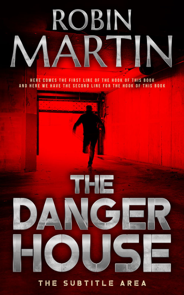 Front view of Punch #8876 - Premade Mystery & Thriller & Suspense Book Cover