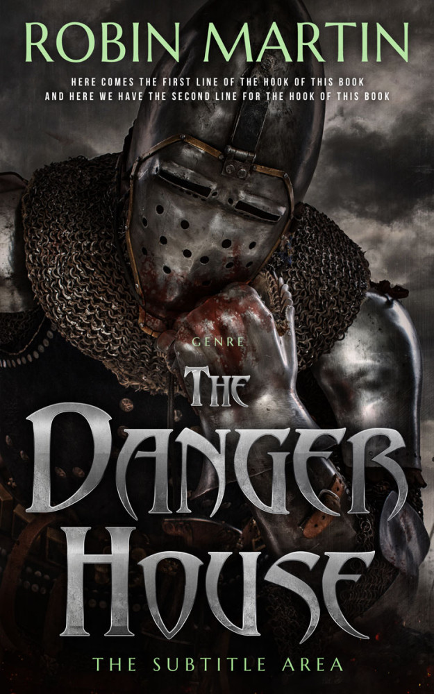 Front view of Cocoa Brown #8883 - Premade Historical Book Cover