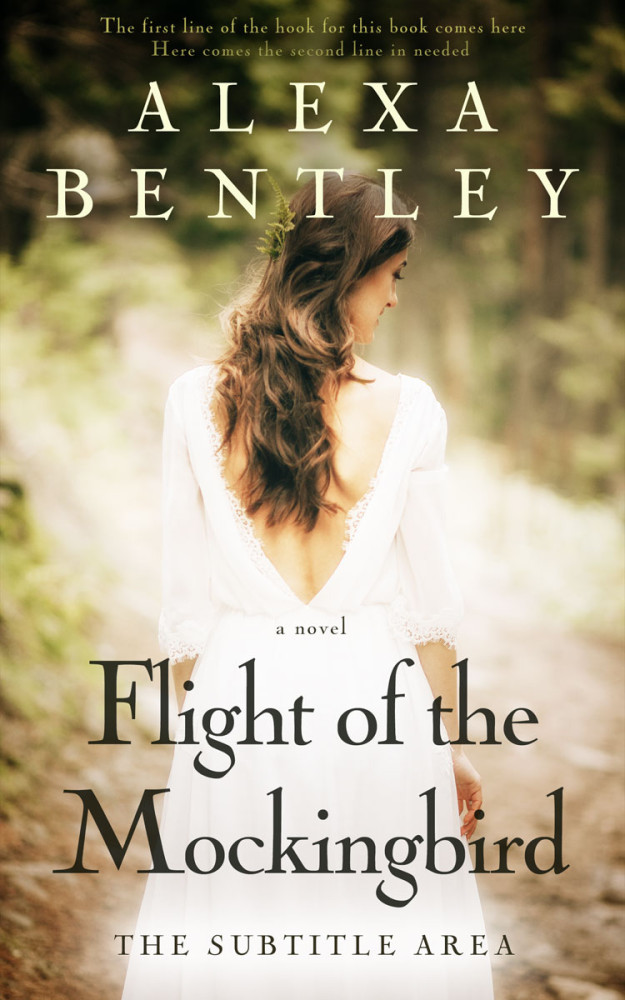 Front view of Birch #8936 - Premade Romance Book Cover