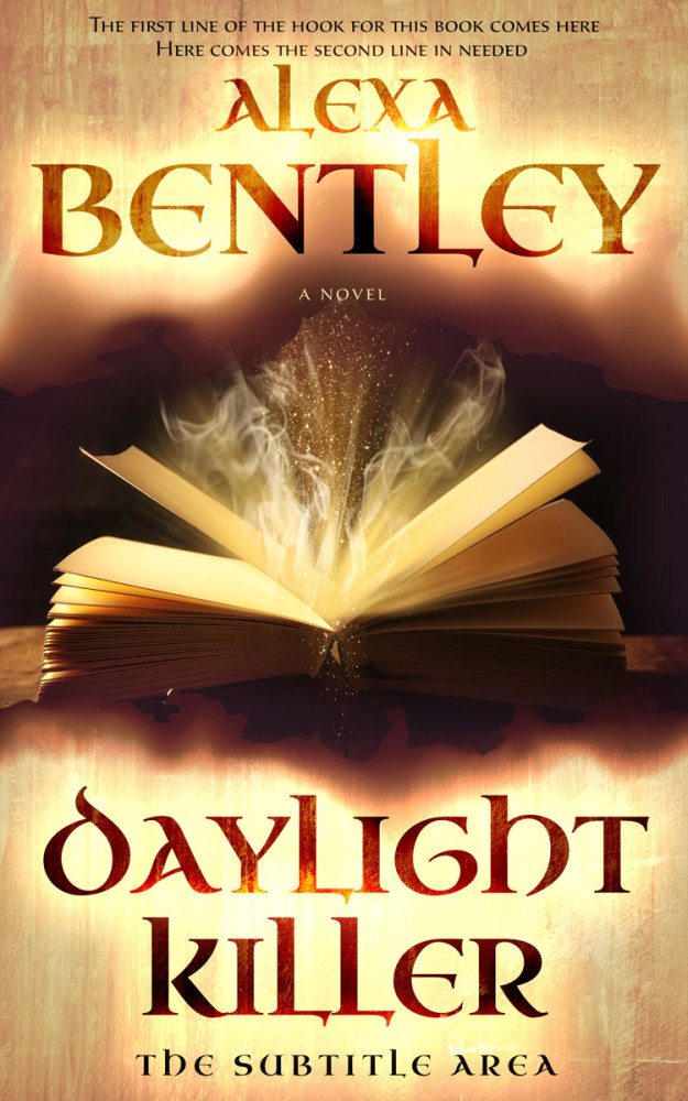 Front view of Putty #8954 - Premade Fantasy Book Cover