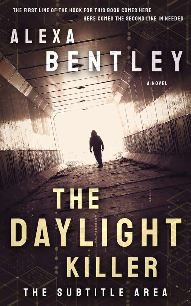 Front view of Double Spanish White #8978 - Premade Mystery & Thriller & Suspense Book Cover