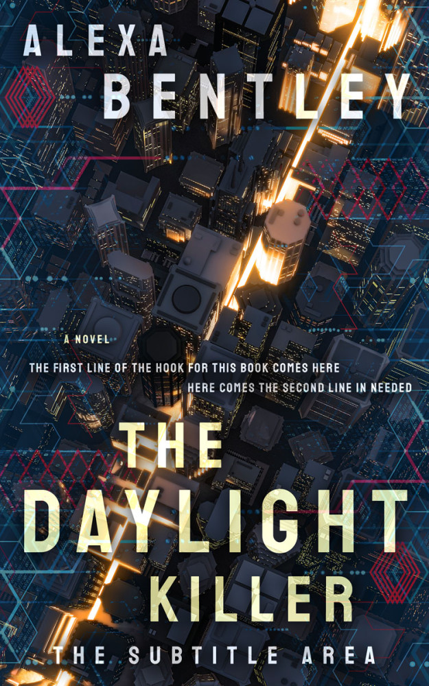 Front view of Shark #8979 - Premade Mystery & Thriller & Suspense Book Cover