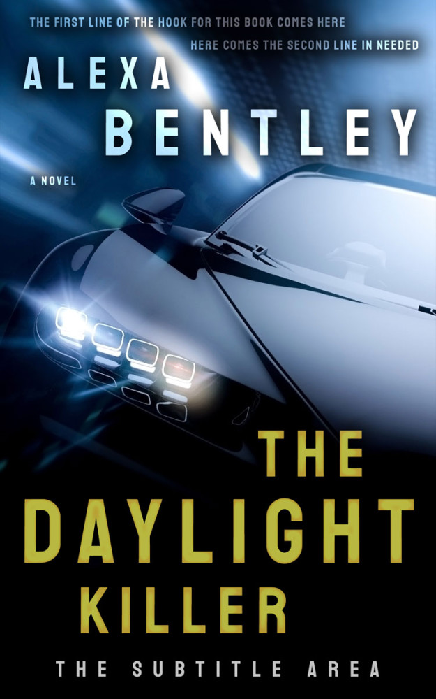 Front view of Powder Ash #8996 - Premade Science Fiction Book Cover