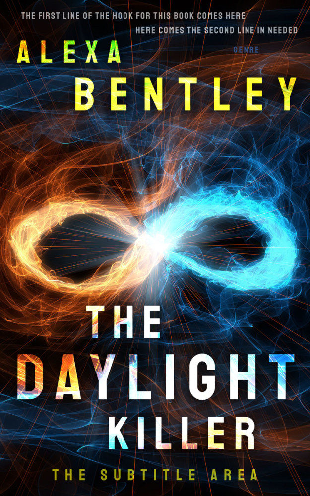 Front view of Shark #8998 - Premade Science Fiction Book Cover