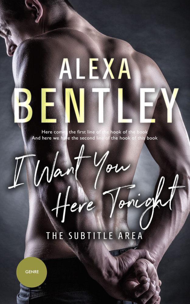 Front view of Thunder #9076 - Premade Erotica Book Cover