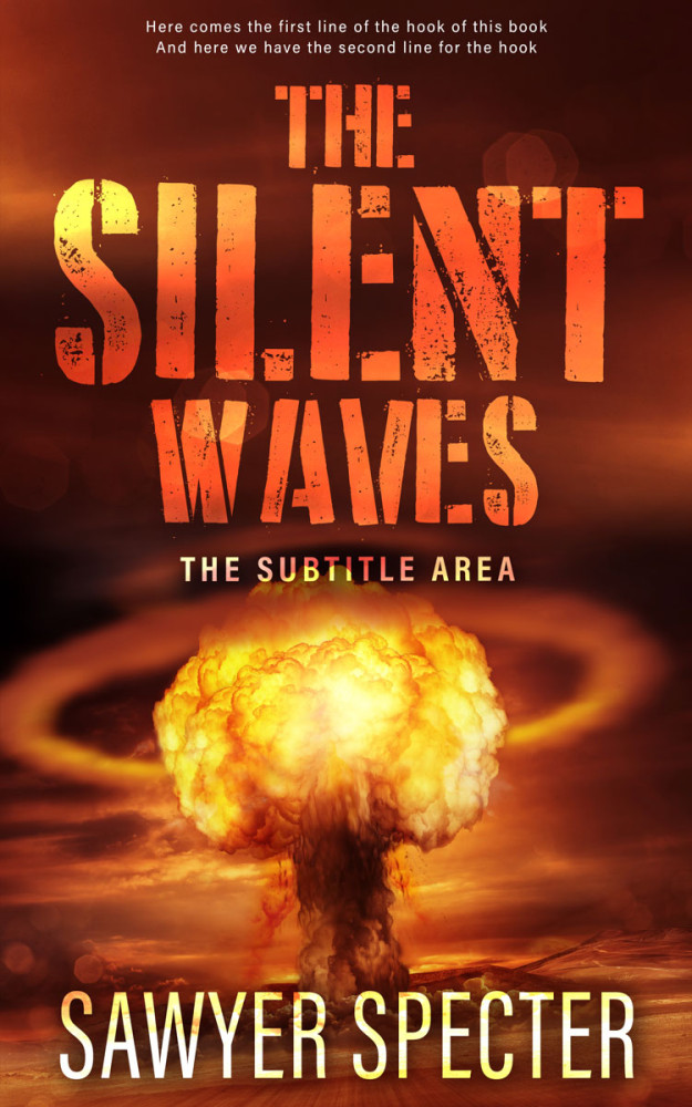 Front view of Heath #9102 - Premade Apocalyptica Book Cover