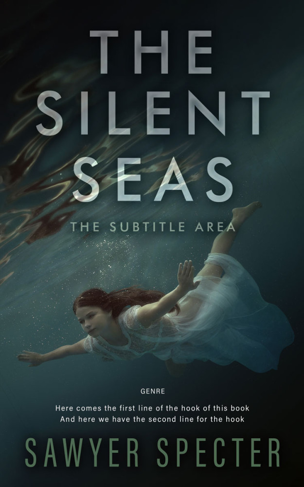 Front view of Outer Space #9110 - Premade Mystery & Thriller & Suspense Book Cover