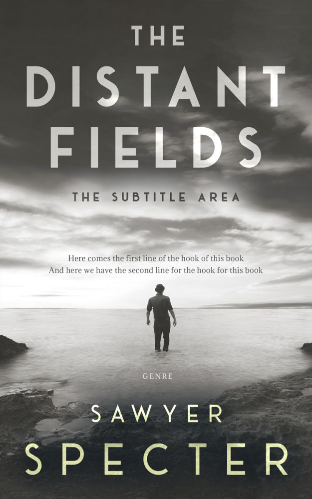 Front view of Quill Gray #9189 - Premade Mystery & Thriller & Suspense Book Cover