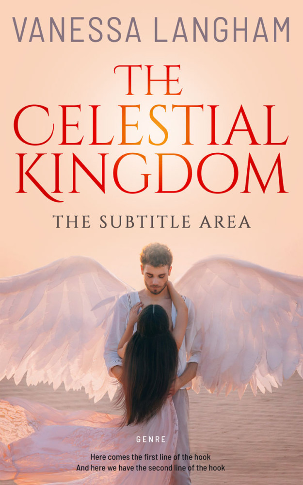 Front view of Rose Fog #9248 - Premade Fantasy Book Cover