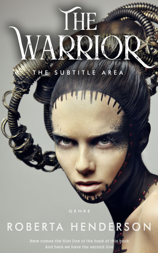 Front view of Nomad #9460 - Premade Surreal Book Cover