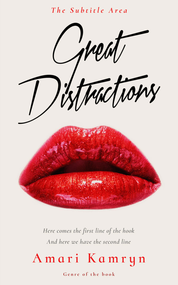 Front view of Dawn Pink #9512 - Premade Erotica Book Cover