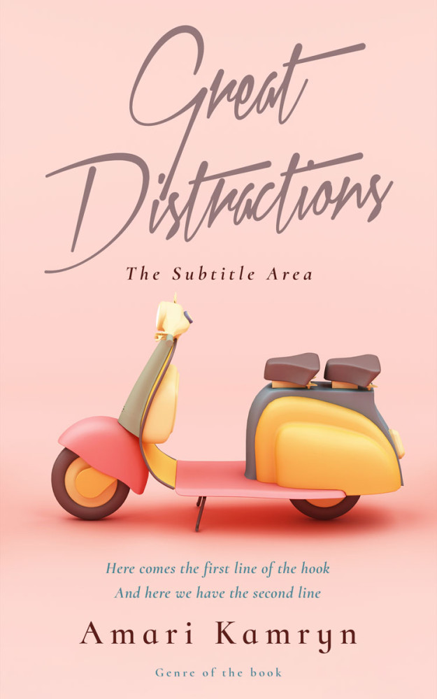 Front view of Cinderella #9515 - Premade Romance Book Cover