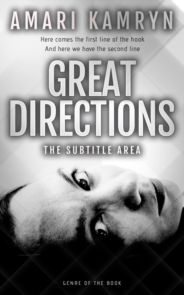 Front view of Silver #9545 - Premade Mystery & Thriller & Suspense Book Cover