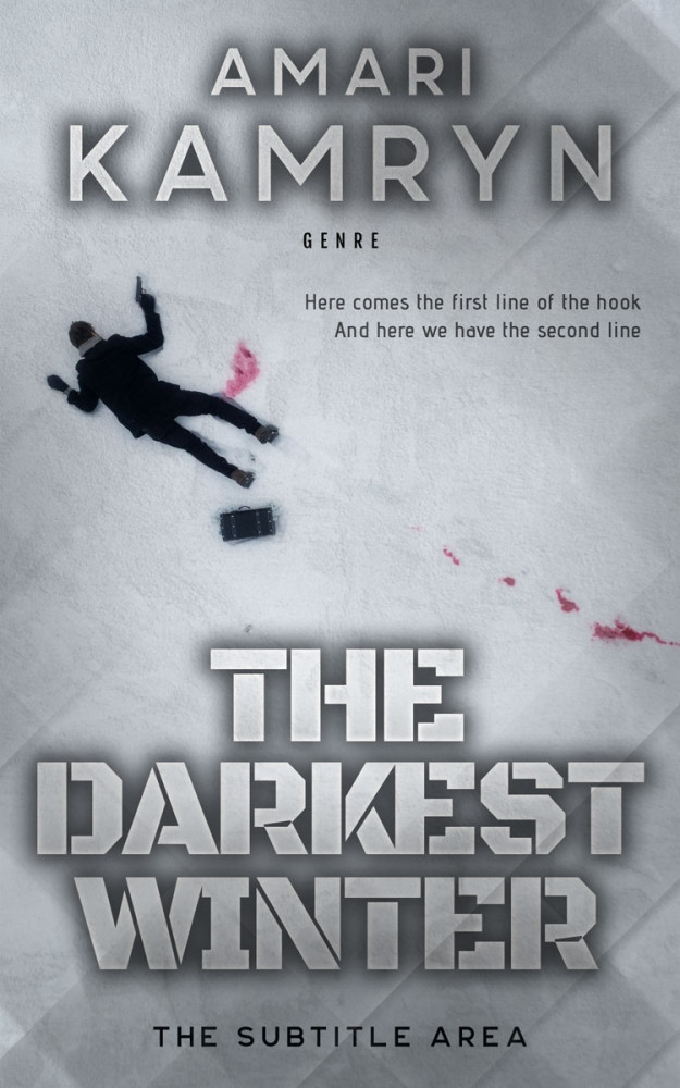 Front view of Bombay #9552 - Premade Mystery & Thriller & Suspense Book Cover