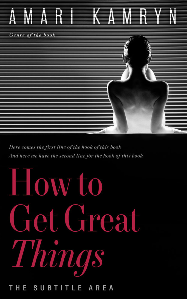 Front view of Quicksand #9590 - Premade Erotica Book Cover