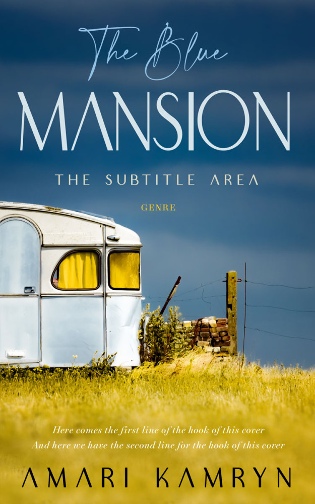 Front view of Sundance #9605 - Premade Literary Fiction Book Cover