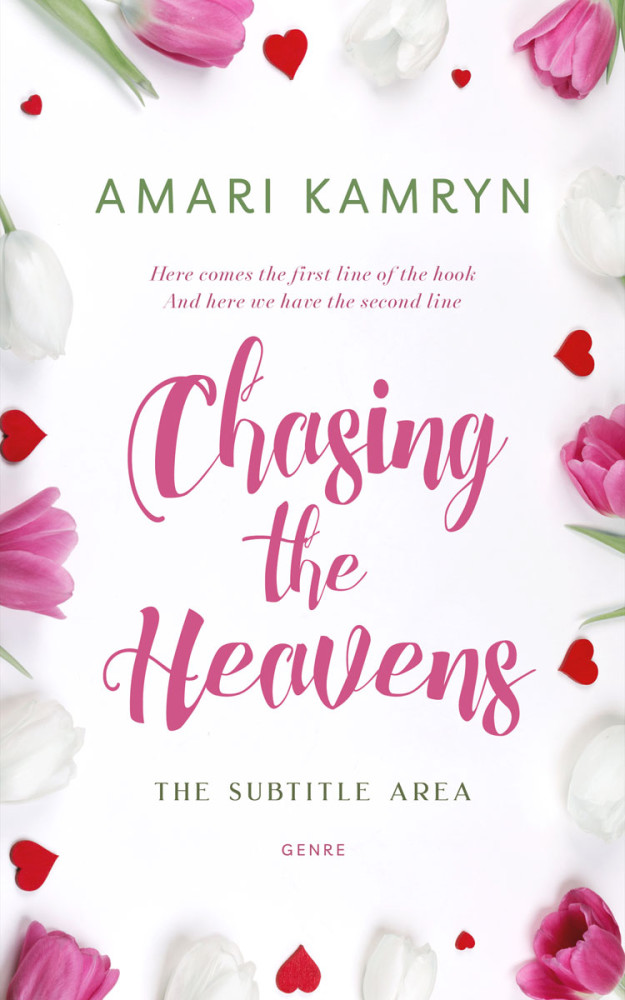 Front view of Mulberry #9650 - Premade Romance Book Cover