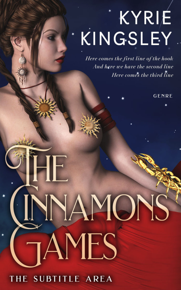 Front view of Blackcurrant #9699 - Premade Fantasy Book Cover