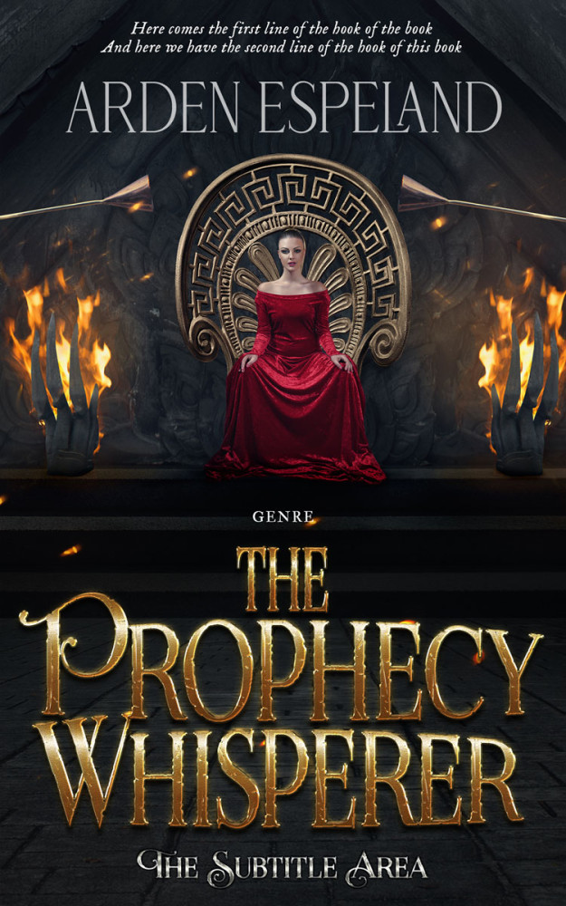 Front view of Baltic Sea #9713 - Premade Fantasy Book Cover