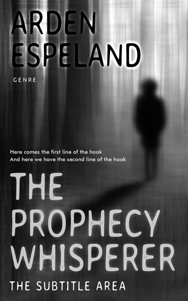 Front view of Silver #9770 - Premade Mystery & Thriller & Suspense Book Cover