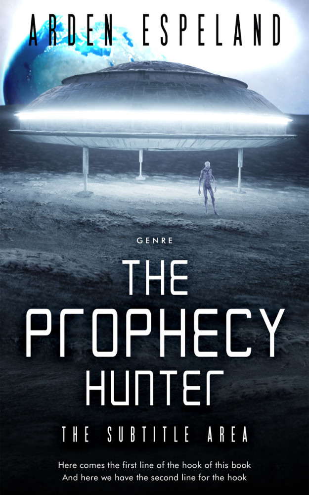 Front view of Mirage #9795 - Premade Science Fiction Book Cover