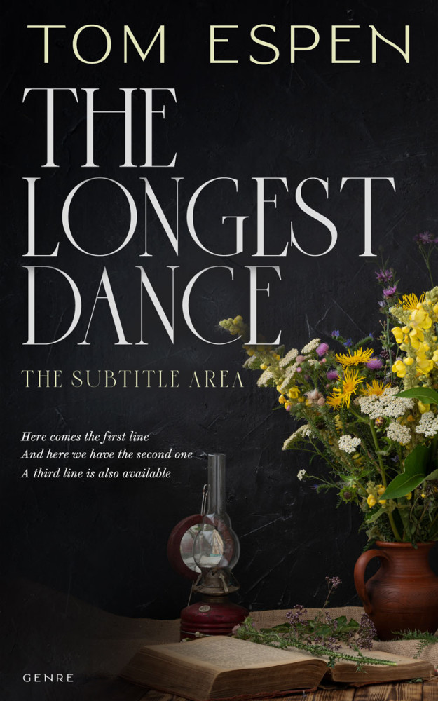 Front view of Cod Gray #9813 - Premade Romance Book Cover