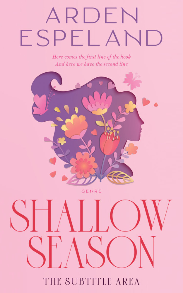 Front view of Chantilly #9825 - Premade Health & Mind & Body Book Cover