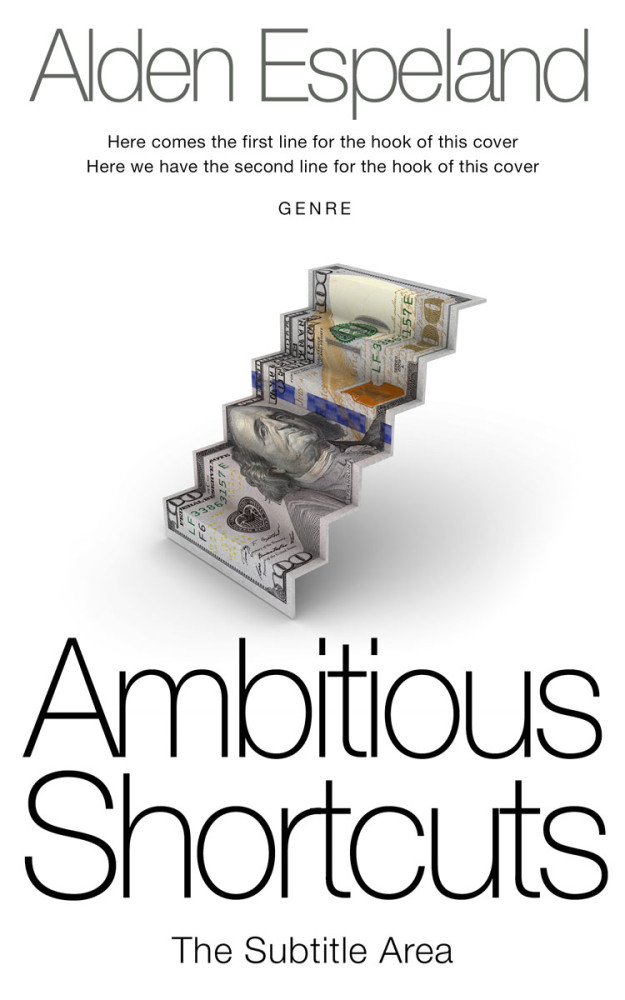 Front view of Quill Gray #9850 - Premade Self-Improvement & Self-Help Book Cover