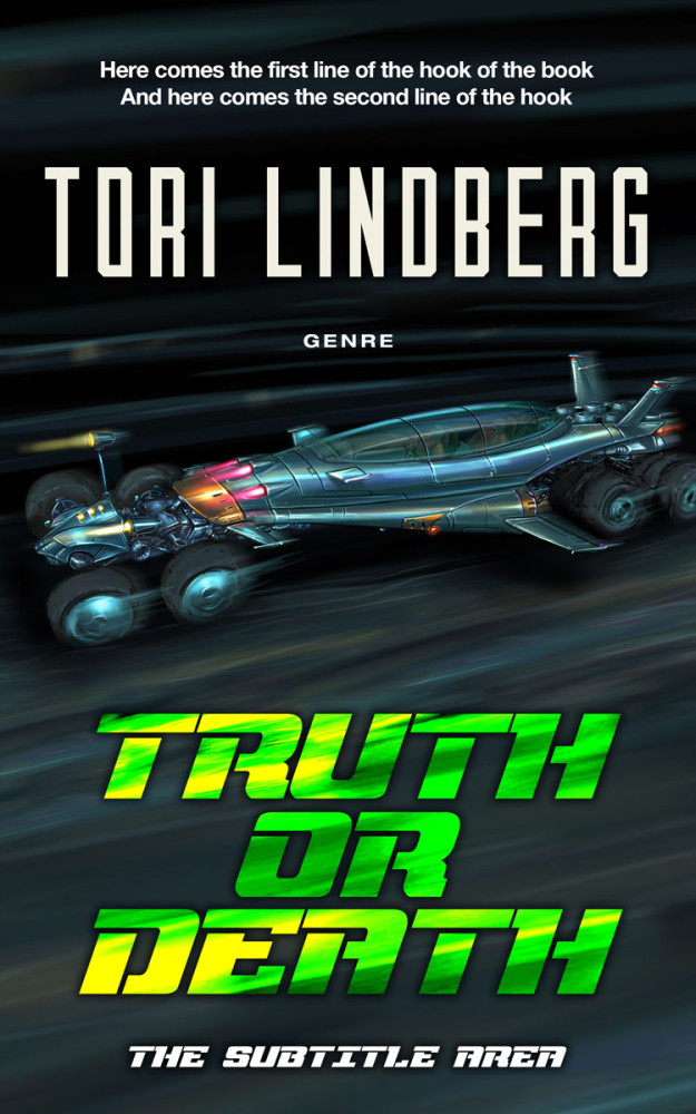 Front view of Bunker #9912 - Premade Science Fiction Book Cover