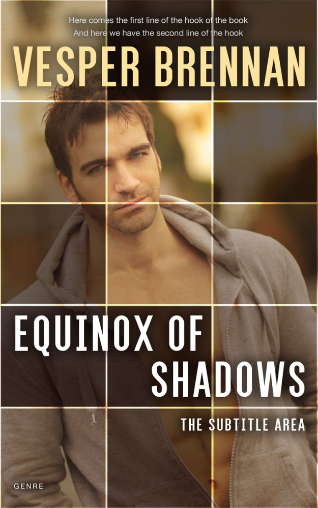 Front view of Judge Gray #9969 - Premade Erotica Book Cover