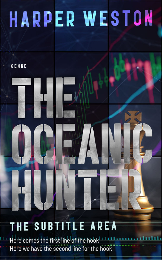 Front view of Nobel #9984 - Premade Business Book Cover