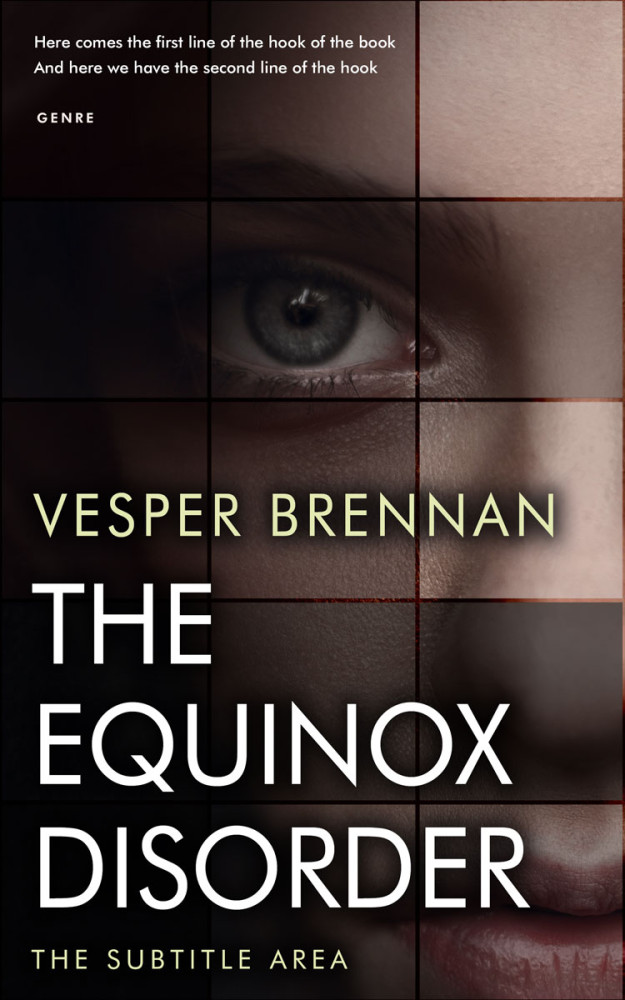 Front view of Cocoa Brown #9987 - Premade Mystery & Thriller & Suspense Book Cover